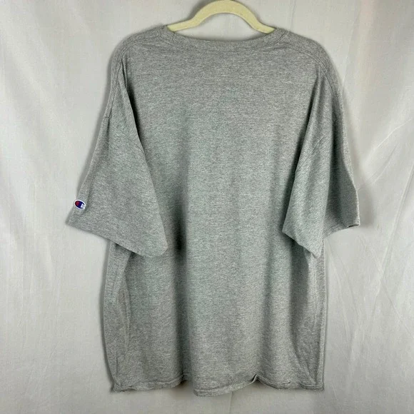 Champion Oklahoma University‎ OU Sooners Shirt Unisex 2XL Gray Short Sleeve - Picture 8 of 9